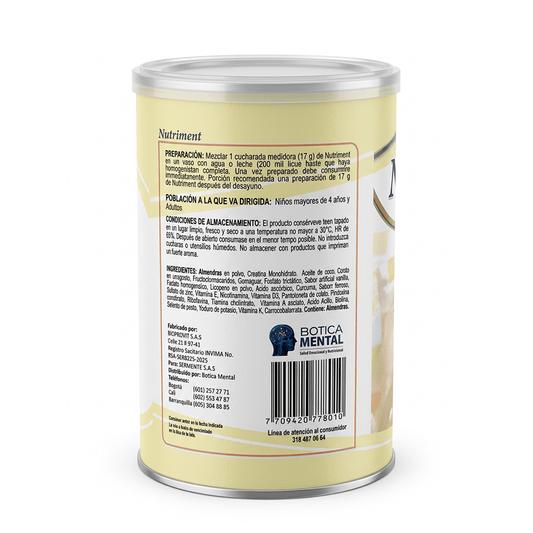NUTRIMENT - Nutrición y energía cerebral