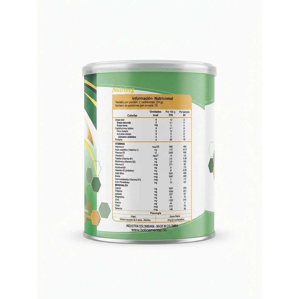 NUTRIVEG - Proteína de arveja con vitaminas