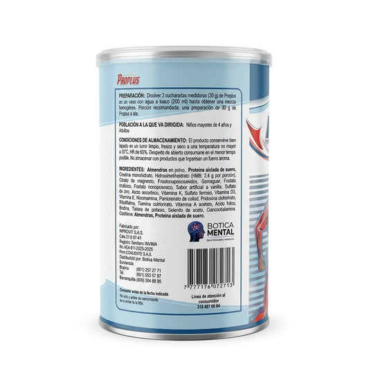 PROPLUS - Proteína aislada de suero con vitaminas