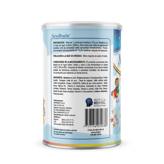 NEWBRAIN NIÑOS - Nutrición cerebral para niños