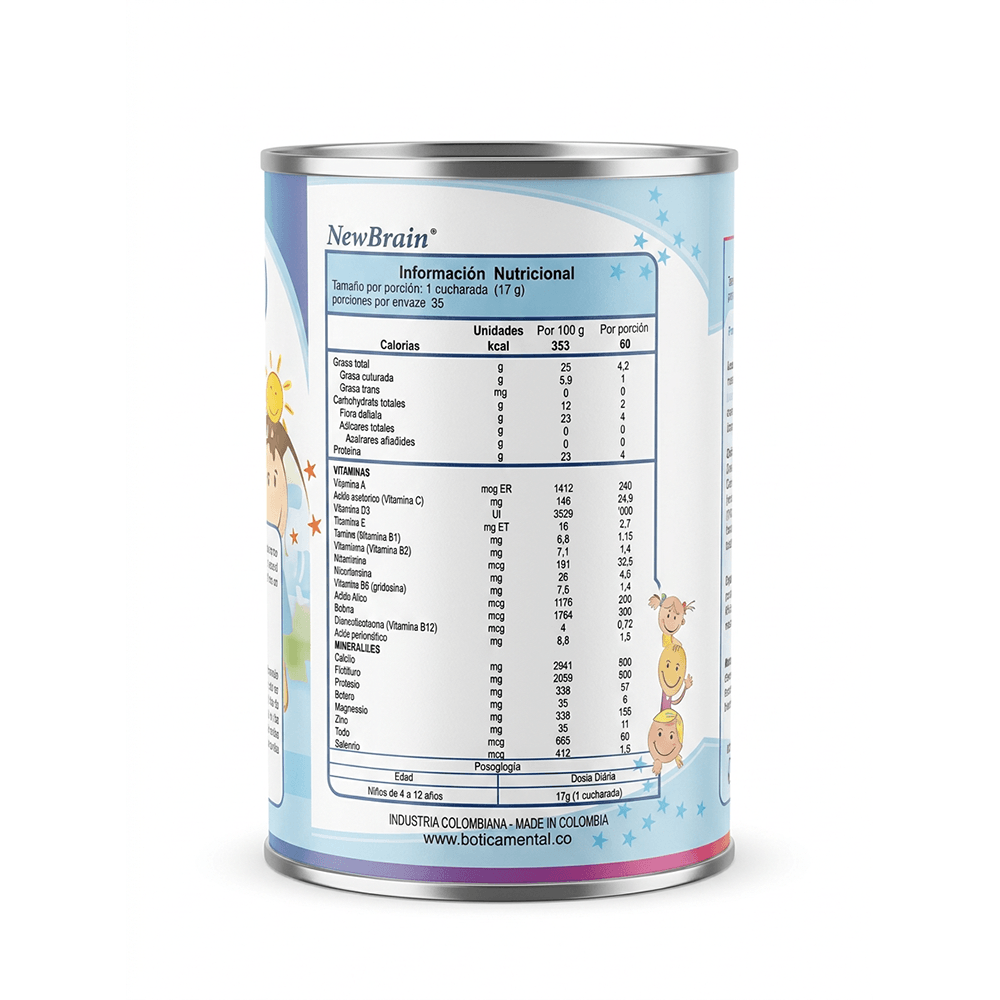 NEWBRAIN NIÑOS - Nutrición cerebral para niños