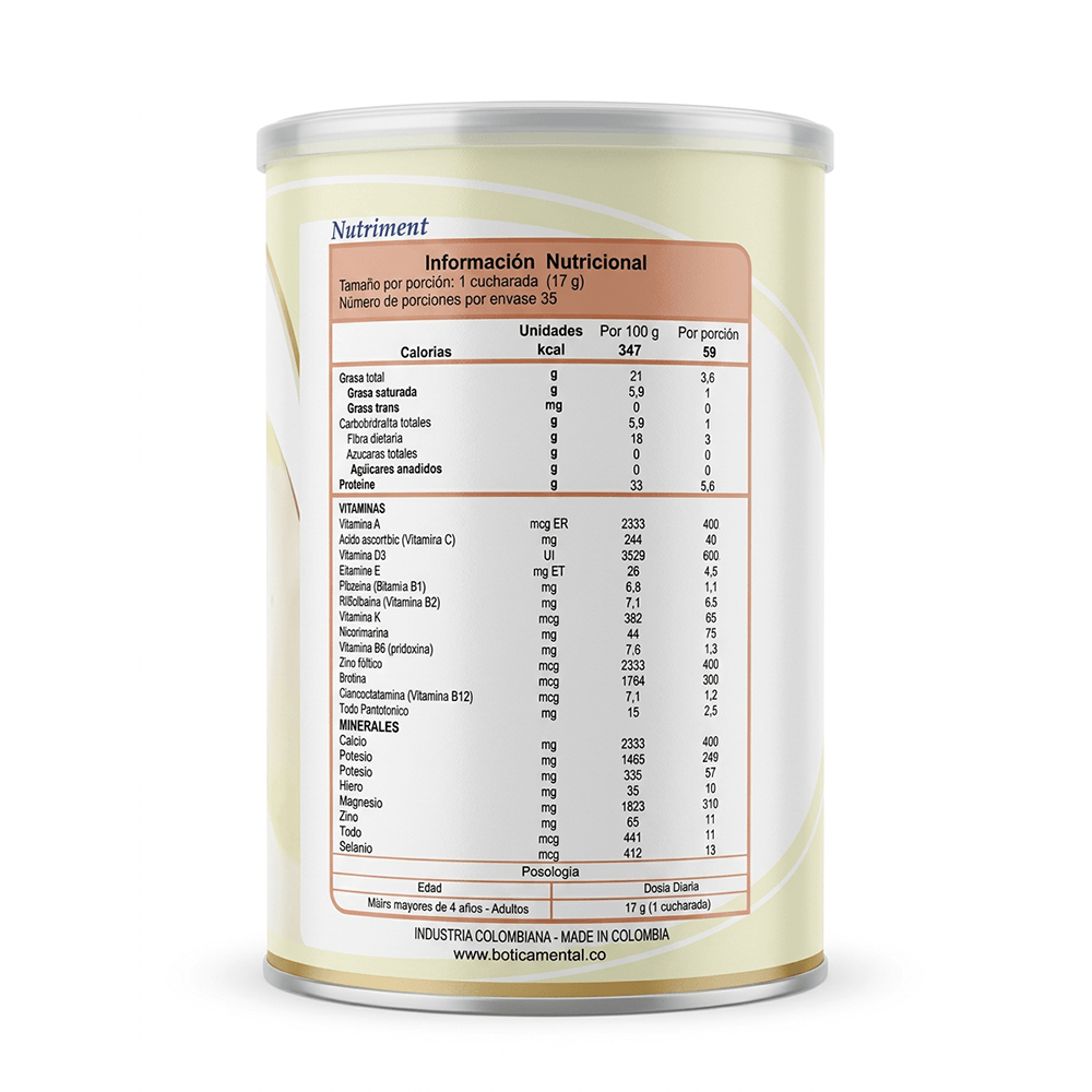 NUTRIMENT - Nutrición y energía cerebral